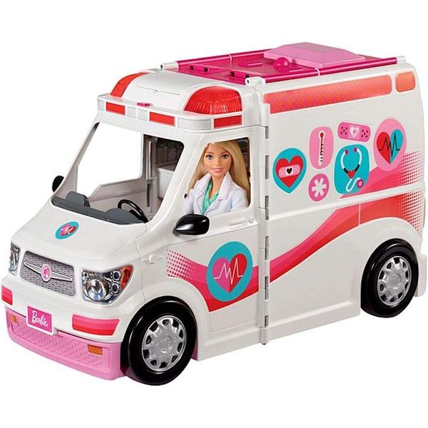 バービー 救急車 おもちゃ 人形 ドール フィギュア 店舗 Barbie Vehicle Care Clinic 限定特価