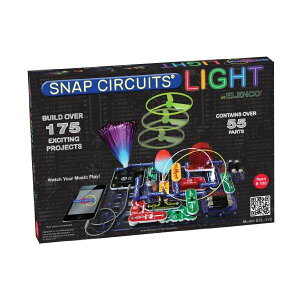 �G�����R ���{�b�g �d�q�ߋ� �m��ߋ� Snap Circuits SCL-175 Lights Electronics Exploration Kit | Over 175 Exciting STEM Projects | 4-Color Project Manual | 55 Snap Modules | Unlimited Fun