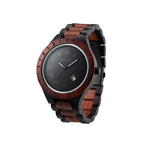 �[�C�\���Y ZEITHOLZ �c�@�C�g�z���c �ؐ� �r���v �E�b�h�E�H�b�` �����Y �j���p �G�R �V�R �T�X�e�B�i�u�� Wooden Watch for Men 100% Natural Sandalwood Case Calendar Function Eco-Friendly Unique Watches for Men