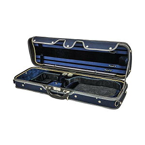 �X�J�C �o�C�I���� �I�u�����O �P�[�X ���@�C�I���� �E�b�h ���x�v (�u���[) Sky Violin Oblong Case VNCW07 Solid Wood with Hygrometers Blue/Blue
