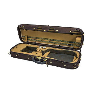 �X�J�C �o�C�I���� �I�u�����O �P�[�X ���@�C�I���� �E�b�h ���x�v (�R�[�q�[/�J�[�L) Sky Violin Oblong Case VNCW05 Solid Wood with Hygrometers Coffee/Khaki