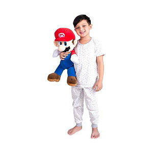 �}���I �傫�� �ʂ������ ������ �N�b�V���� �Q�� �O�b�Y Franco Kids Bedding Super Soft Plush Snuggle Cuddle Pillow, Super Mario