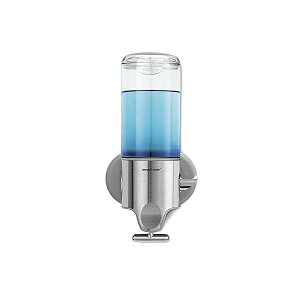 Vvq[} fBXyT[ VO Vv[ simplehuman Wall Mount Pumps, Single 15 fl. oz. Shampoo & Soap Dispenser, Stainless Steel