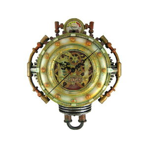 �p�V�t�B�b�N�M�t�g�E�F�A �|�����v Pacific Giftware Cool 3-D Steampunk Wall Clock Steam Punk Sci-Fi