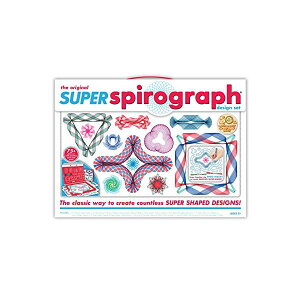X[p[ XsOt 75s[X Super Spirograph 75-piece Jumbo Kit (50th Anniversary Edition)