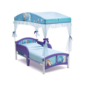�f���^ �`���h���� �L���m�s�[ �c���p�x�b�h�A�f�B�Y�j�[ �A�i�Ɛ�̏��� Delta Children Canopy Toddler Bed, Disney Frozen