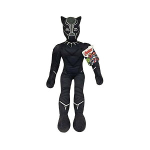 ubNpT[ }[x ʂ NbV s[ ܂  ObY  Jay Franco Marvel Black Panther Plush Stuffed Pillow Buddy Kids Super Soft Polyester Microfiber, 27 inch (Official Marvel Product)
