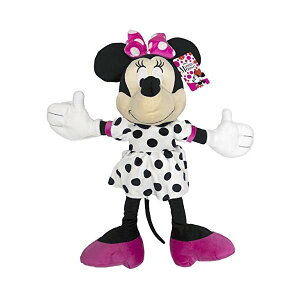 ~j[ }EX fBYj[ ʂ NbV s[ ܂  ObY  Jay Franco Disney Dots are The New Black Plush Pillow Buddy, (Official Product), C. Minnie Mouse
