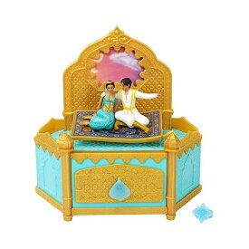 ディズニープリンセス ジャスミン アラジン ジュエリーボックス 歌う グッズ おもちゃ Aladdin Disney Musical Jewelry Box with Ring to Wear!