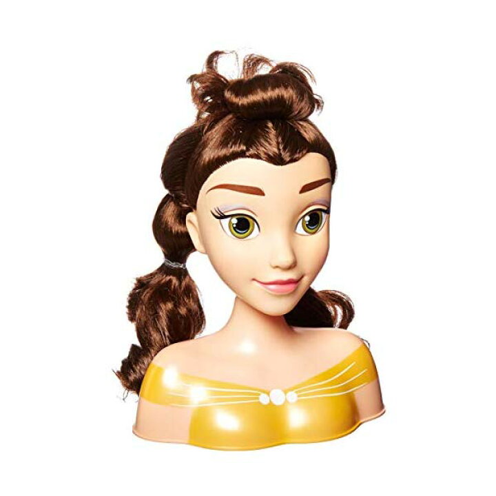 ディズニープリンセス ベル 美女と野獣 Disney おもちゃ Belle Princess ネイルアート Deluxe Styling ヘアアレンジ Yellow ヘアデザイン スタイリングヘッド 髪型 Head グッズ Jpl