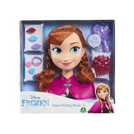 ディズニープリンセス アナ アナ1と雪の女王 スタイリングヘッド ヘアデザイン ヘアアレンジ 髪型 グッズ おもちゃ Frozen Disney Anna Basic Styling Head