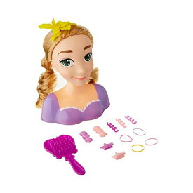 ディズニープリンセス ラプンツェル スタイリングヘッド ヘアデザイン ヘアアレンジ 髪型 グッズ おもちゃ Disney Princess Rapunzel Styling Head Doll