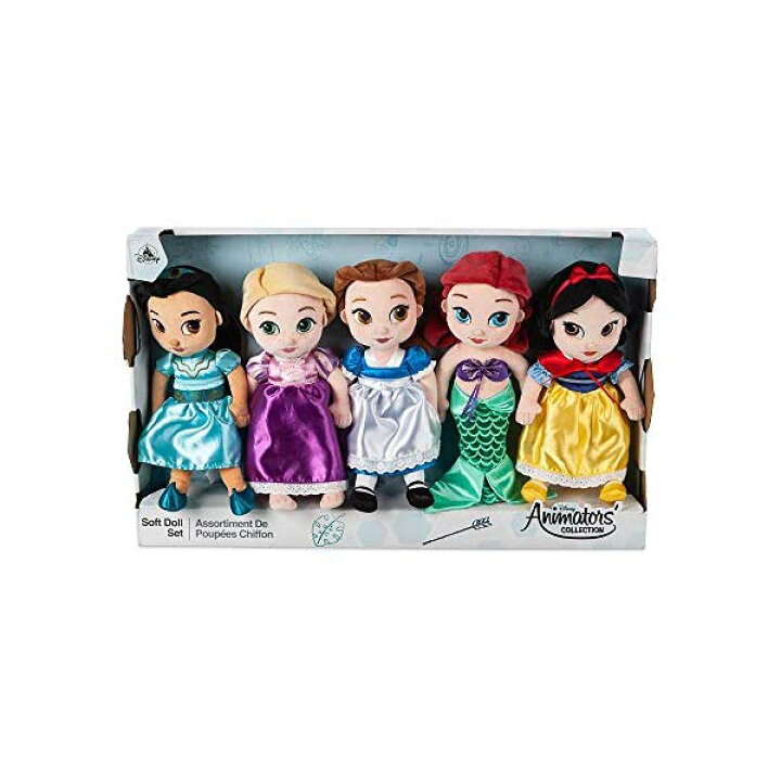 楽天市場 ディズニープリンセス ぬいぐるみ 5体セット ジャスミン ラプンツェル ベル アリエル 白雪姫 グッズ おもちゃ Disney Animators Collection Plush Doll Gift Set Small 12 Inch I Selection