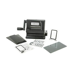 Sizzix �V�W�b�N�X �|�[�^�u�� Sizzix Portable Manual Die Cutting & Embossing Machine for Arts & Crafts, Scrapbooking & Cardmaking, 2.5�h Opening, One Size, Tim Holtz Sidekick Starter Kit ���������� ���� ���� �n���h���C�h ��| 