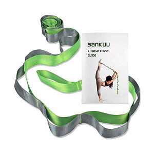 X|[c g[jOMA K g[i[ tBbglX   g[jO  ؃g SANKUU Yoga Strap, Multi-Loop Strap, 12 Loops Yoga Stretch Strap, Nonelastic Stretch Strap for Physical Ther