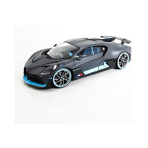 uKbeB fB[H u[S fJ[ _CLXg ͌^ ~jJ[ ObY [ԏj v[g CeA X[p[J[ Bugatti Divo Matt Gray with Blue Accents 1/18 Diecast Model Car by Bburago 11045