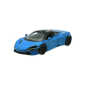 �}�N���[���� 721S���f���J�[ �_�C�L���X�g �͌^ �~�j�J�[ �O�b�Y �[�ԏj�� �v���[���g �C���e���A �X�[�p�[�J�[ Kinsmart McLaren 720s Blue 1:36 DieCast Model Toy Car Collectible Hobby Super Sport Car Collection