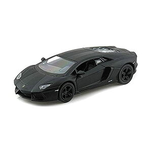 {M[j AF^h[ fJ[ _CLXg ͌^ ~jJ[ ObY [ԏj v[g CeA X[p[J[ Lamborghini Matt Black Aventador LP 700-4 1:38 5" Pull Back Diecast Car