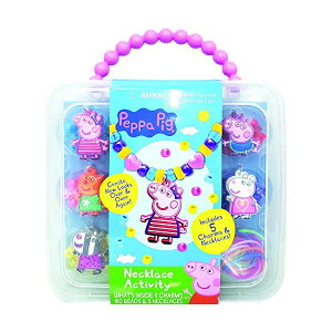 ybpsbO lbNX ANZT[ ANeBreBZbg nhCh  쐬Lbg  Tara Toys Peppa Necklace Activity Set, Peppa Pig (95484)