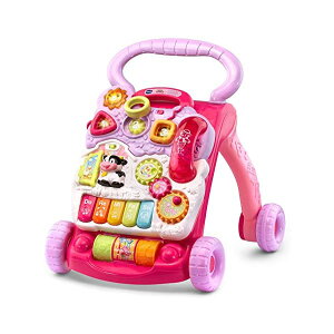 s Ԃ xr[ mߋ [jOEH[J[ pwK A v[g 蕨 sN VTech Sit-to-Stand Learning Walker Pink