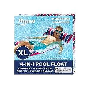 ANAfbNX ][g nbN EW`FA ht^[ Th v[V  ObY  t[g V C Aqua LEISURE 4-in-1 Monterey Hammock XL (Longer/Wider) Inflatable Pool C