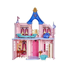 ディズニープリンセス ファッションドール キャッスル ドールハウス アクセサリー16個 家具6個 ※人形は含まれません Disney Princess Fashion Doll Castle, Dollhouse 3.5 feet Tall with 16 Accessories and 6 Pieces of Furniture
