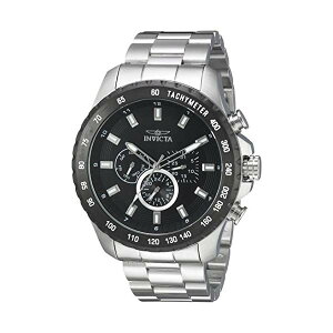 CrN^ rv INVICTA CBN^ v Xs[hEFC Invicta Men's 'Speedway' Quartz Stainless Steel Casual Watch, Color:Silver-Toned (Model: 24210)