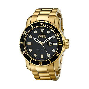 CrN^ rv INVICTA CBN^ v v_Co[ Invicta Men's 15351 Pro Diver Gold Ion-Plated Stainless Steel Watch