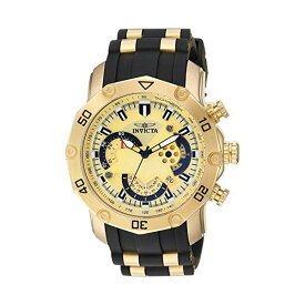 インビクタ 腕時計 INVICTA インヴィクタ 時計 プロダイバー Invicta Men's 'Pro Diver' Quartz Stainless Steel and Silicone Casual Watch, Color:Black (Model: 23427)