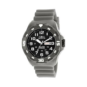 CrN^ rv INVICTA CBN^ v tH[X Invicta Men's 'Coalition Forces' Quartz Stainless Steel and Silicone Casual Watch, Color:Grey (Model: 25325)