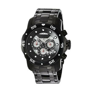 CrN^ rv INVICTA CBN^ v v_Co[ Invicta Men's 'Pro Diver' Quartz Stainless Steel Diving Watch, Color:Black (Model: 25334)