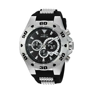 CrN^ rv INVICTA CBN^ v v_Co[ Invicta Men's 'Pro Diver' Quartz Stainless Steel and Polyurethane Casual Watch, Color:Two Tone (Model: 24676)