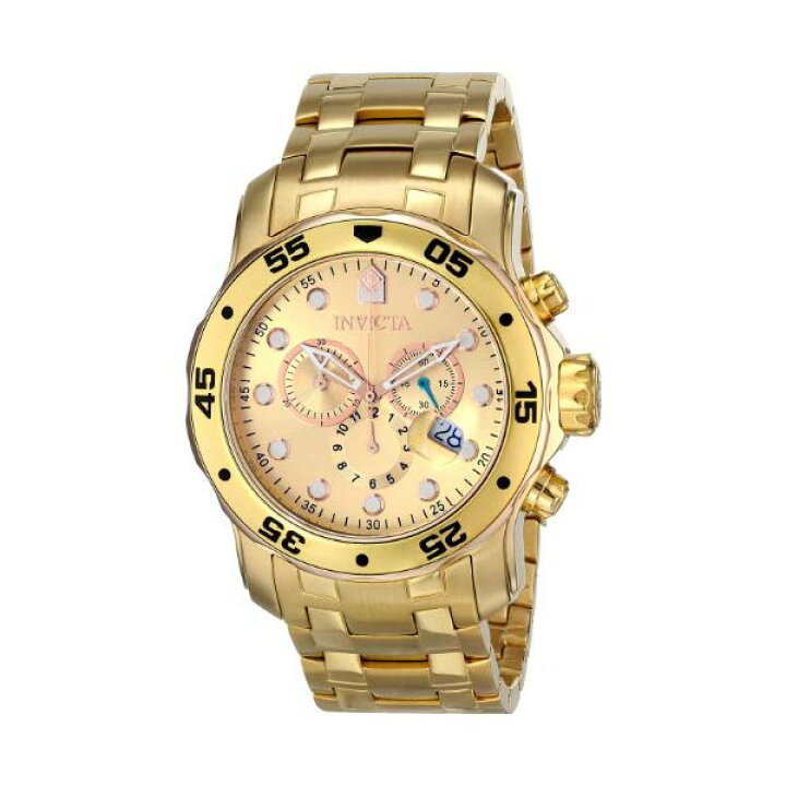 看板的モデル☆オールゴールド INVICTA Pro Diver 80071 Pro Diver 
