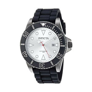 CrN^ rv INVICTA CBN^ v v_Co[ Invicta Men's 'Pro Diver' Quartz Stainless Steel and Silicone Casual Watch, Color:Black (Model: 90307)