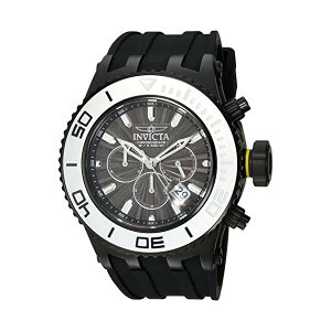 CrN^ rv INVICTA CBN^ v TuANA Invicta Men's 'Subaqua' Quartz Stainless Steel and Silicone Casual Watch, Color:Black (Model: 24254)