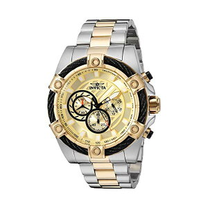 CrN^ rv INVICTA CBN^ v {g Invicta Men's 'Bolt' Quartz Stainless Steel Casual Watch, Color Two Tone (Model: 25518)