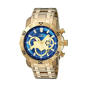 CrN^ rv INVICTA CBN^ v v_Co[ Invicta Men's 'Pro Diver' Quartz and Stainless Steel Casual Watch, Color:Gold-Toned (Model: 22765)