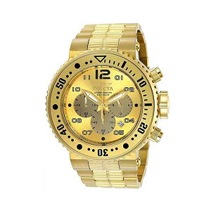 CrN^ rv INVICTA CBN^ v v_Co[ Invicta Pro Diver Gold Chronograph Mens Watch 25076