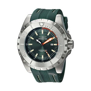 CrN^ rv INVICTA CBN^ v v_Co[ Invicta Men's 'Pro Diver' Quartz Stainless Steel and Polyurethane Casual Watch, Color Green (Model: 23738)