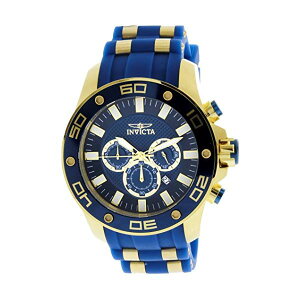 CrN^ rv INVICTA CBN^ v v_Co[ Invicta Pro Diver Chronograph Blue Dial Mens Watch 26087