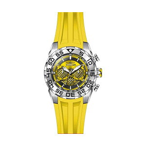 CrN^ rv INVICTA CBN^ v Xs[hEFC Invicta Men's 26298 Speedway Quartz Multifunction Yellow, Black Dial Watch