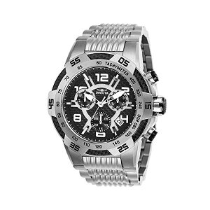 CrN^ rv INVICTA CBN^ v Xs[hEFC Invicta Mens Speedway Quartz Chronograph Stainless Steel Swiss Watch - Model 25285