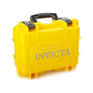�C�����B�N�^ IG0098-RLC8S-Y 8 �X���b�g �C�G���[ �v���X�`�b�N �E�H�b�` �{�b�N�X �P�[�X Invicta IG0098-RLC8S-Y 8 Slot Yellow Plastic Watch Box Case