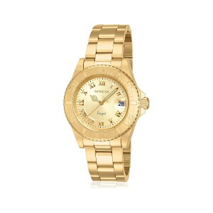 �C�����B�N�^ ���f�B�[�X �G���W�F�� 40mm �S�[���h�g�[��/���[�Y�g�[�� �X�e�����X�X�`�[�� �N�H�[�c���v �S�[���h (���f��: 14321 14368) Invicta Women's Angel 40mm Gold Tone/Rose Tone Stainless Steel Quartz Watc