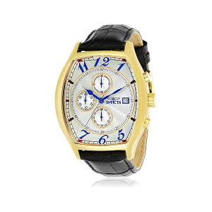 �C�����B�N�^ �����Y 14330 �X�y�V�����e�B �g�m�[�E�H�b�` 3 �e�N�X�`���[�h���U�[�X�g���b�v�Z�b�g�t�� Invicta Men's 14330 Specialty Tonneau Watch with 3 Textured Leather Strap Set