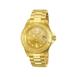 �C�����B�N�^ �����Y 13929 �v�� �_�C�o�[ �������� �S�[���h �_�C���� 18K �S�[���h �C�I�� ���b�L �X�e�����X �X�`�[�� �E�H�b�` Invicta Men's 13929 Pro Diver Automatic Gold Dial 18k Gold Ion-Plated Stainless Ste