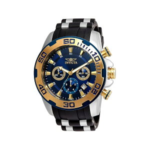 �C�����B�N�^ �����Y 22339 �v�� �_�C�o�[ �A�i���O �f�B�X�v���C �N�H�[�c �u���b�N �E�H�b�` Invicta Men's 22339 Pro Diver Analog Display Quartz Black Watch