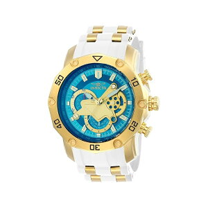 �C�����B�N�^ �����Y �v�� �_�C�o�[�X�L���[�o �N�H�[�c���v �z���C�g 23422 Invicta Men Pro Diver Scuba Quartz Watch, White, 23422