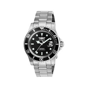 Invicta �����Y �v���_�C�o�[ �N�H�[�c���v �X�e�����X�X�`�[���X�g���b�v�t�� Invicta Men's Pro Diver Quartz Watch with Stainless Steel Strap