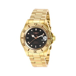 �C�����B�N�^ �v�� �_�C�o�[ �����Y 40mm �X�e�����X�X�`�[�� �S�[���h �u���b�N �_�C���� NH35A �������� Invicta Pro Diver Men 40mm Stainless Steel Gold Black dial NH35A Automatic